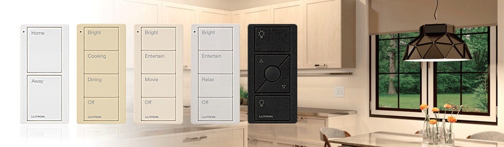 Wireless keypads in the Lutron RA2 Select system