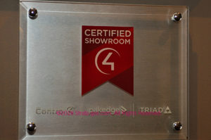 Control4 Certified Showroom plaque