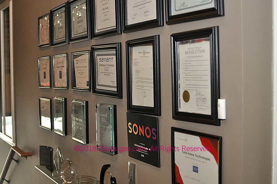 Photo of Total Homes award hall