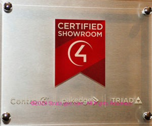 Control4 Certified Showroom plaque