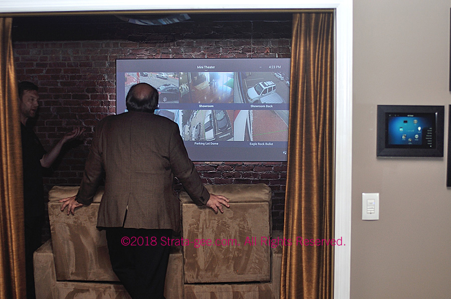 Photo of home theater/media room