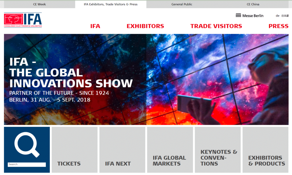 IFA website