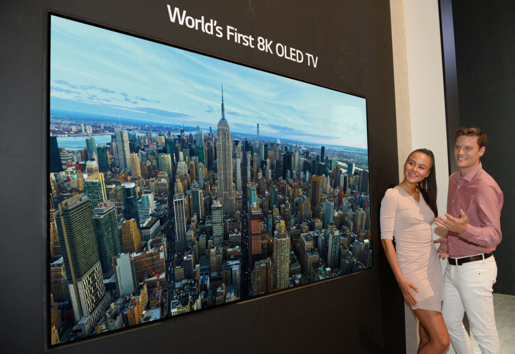 LG's 88-inch, 8K OLED TV