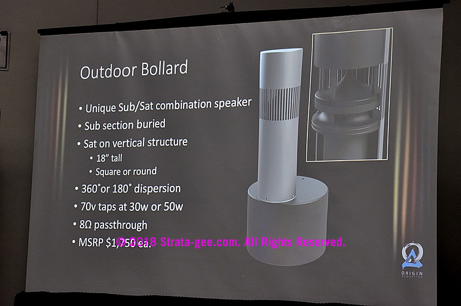 bollard speakers