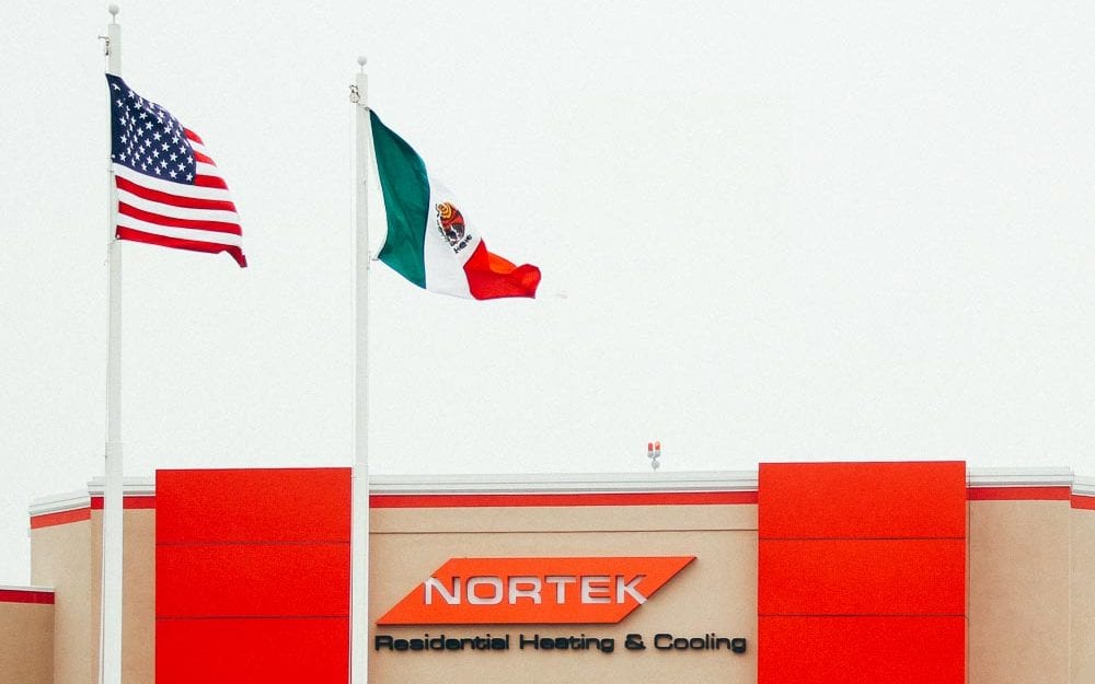 Photo of Nortek facility in Mexico