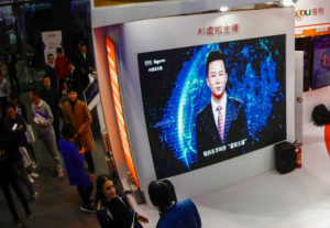 Chinese AI news anchors