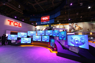 TCL show booth