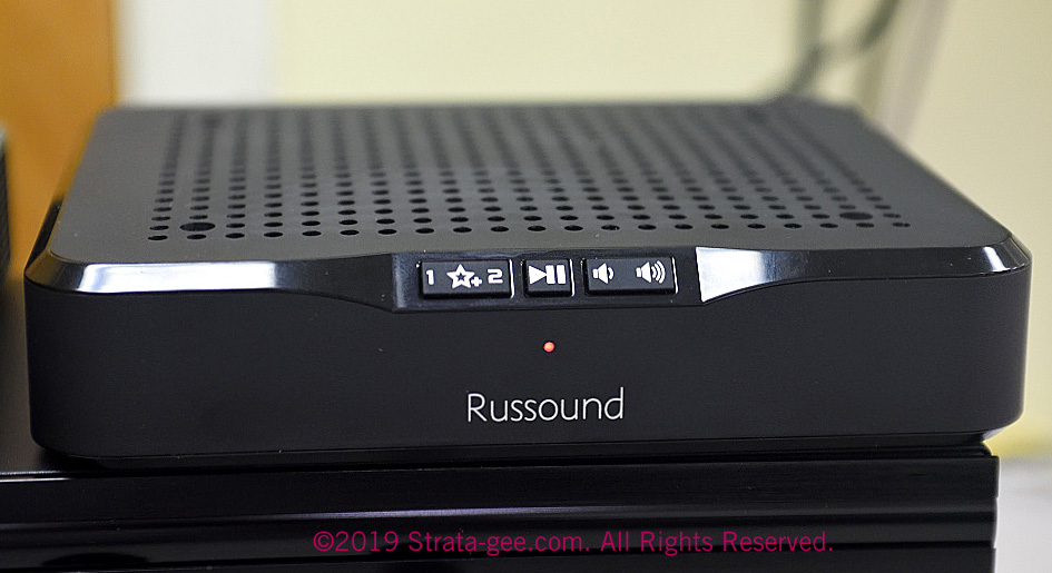 Photo of Russound MBX-AMP front panel