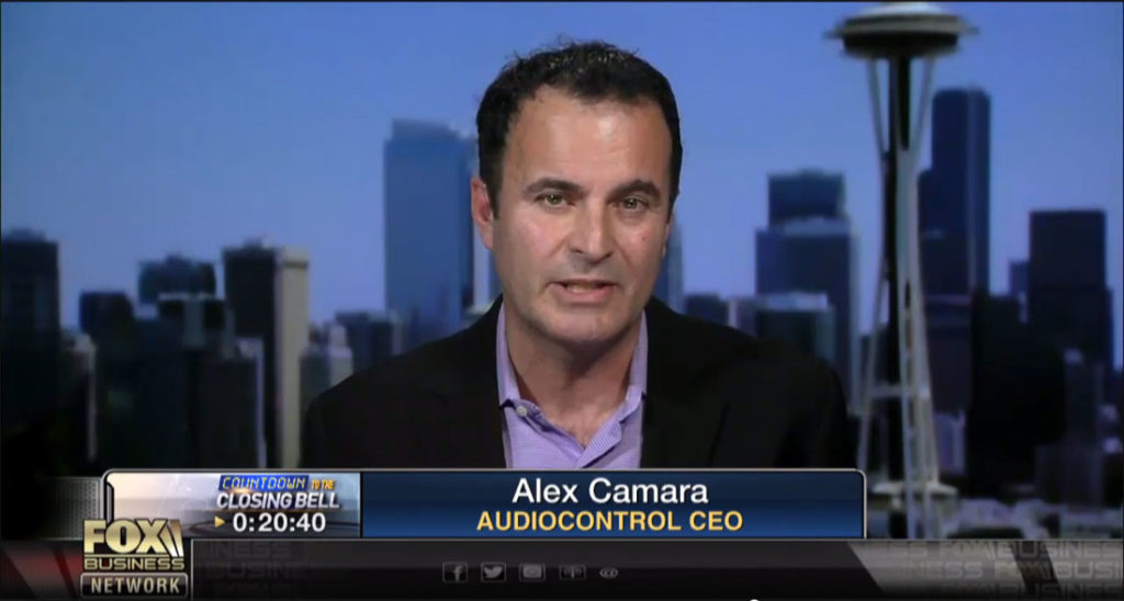 photo of Alex Camara talking about tariffs on Fox Business News