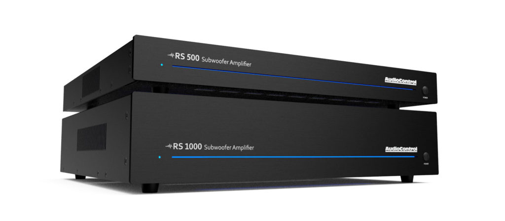 AudioControl RS Series subwoofer amplifiers