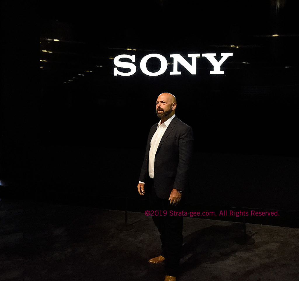 Sony's Frank Sterns at CEDIA Expo 2019