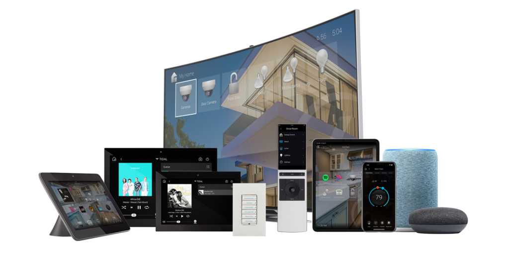 Control4 has a unified experience across all types of control interfaces