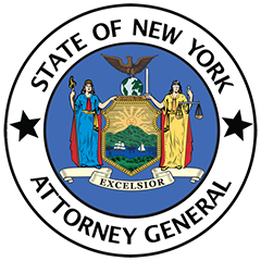 Seal of the office of the State of New York Attorney General