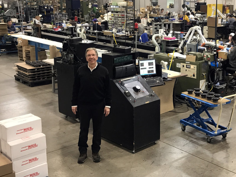 Photo of Dan Digre, President of MISCO, an American manufacturing company hurt by tariffs