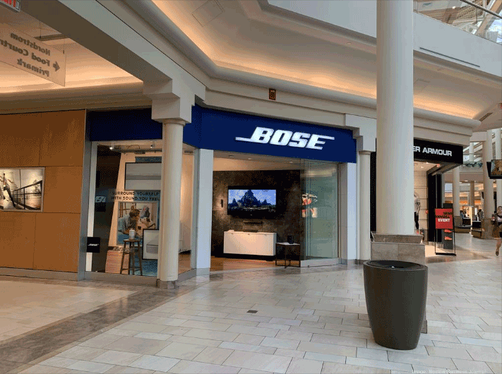 A former Bose store