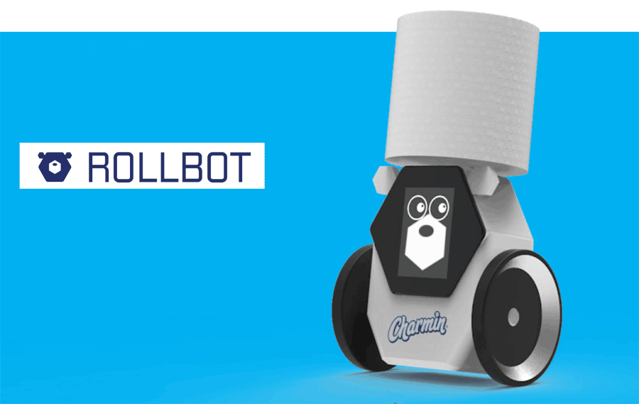 At CES 2020, P&G brand Charmin is showing a RollBot