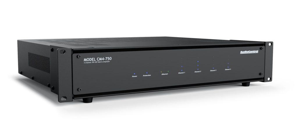 AudioControl CM4-750 70/100v Commercial amplifier