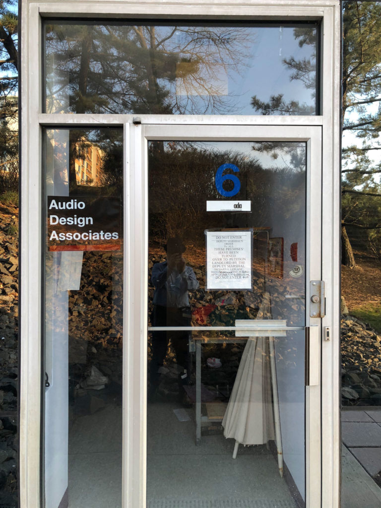 Audio Design Associates Yonkers location exterior front door