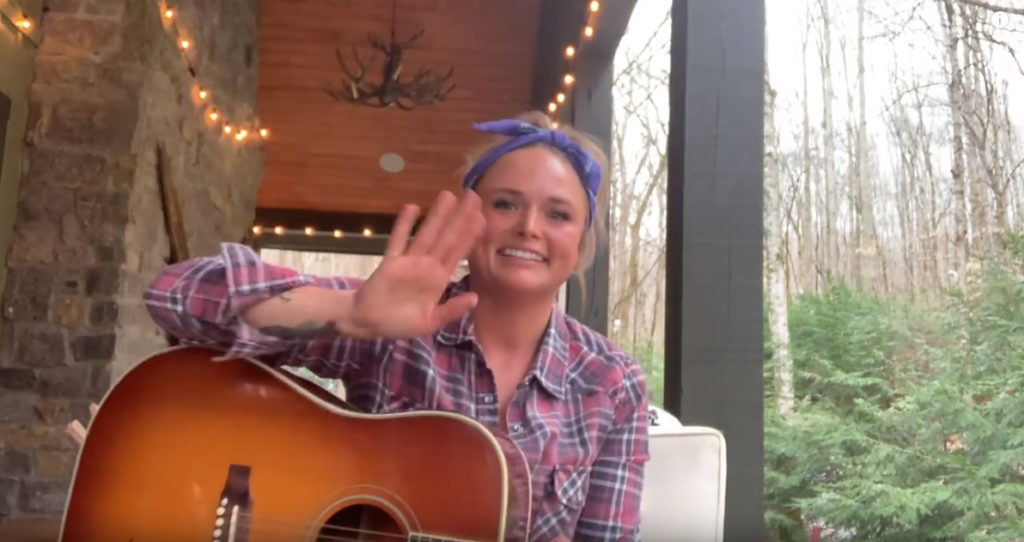 'Thank goodness for technology' says country music star Miranda Lambert