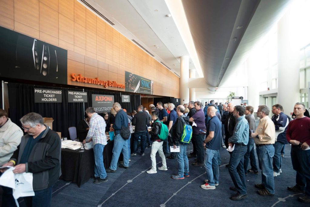 Entry hall to a previous event