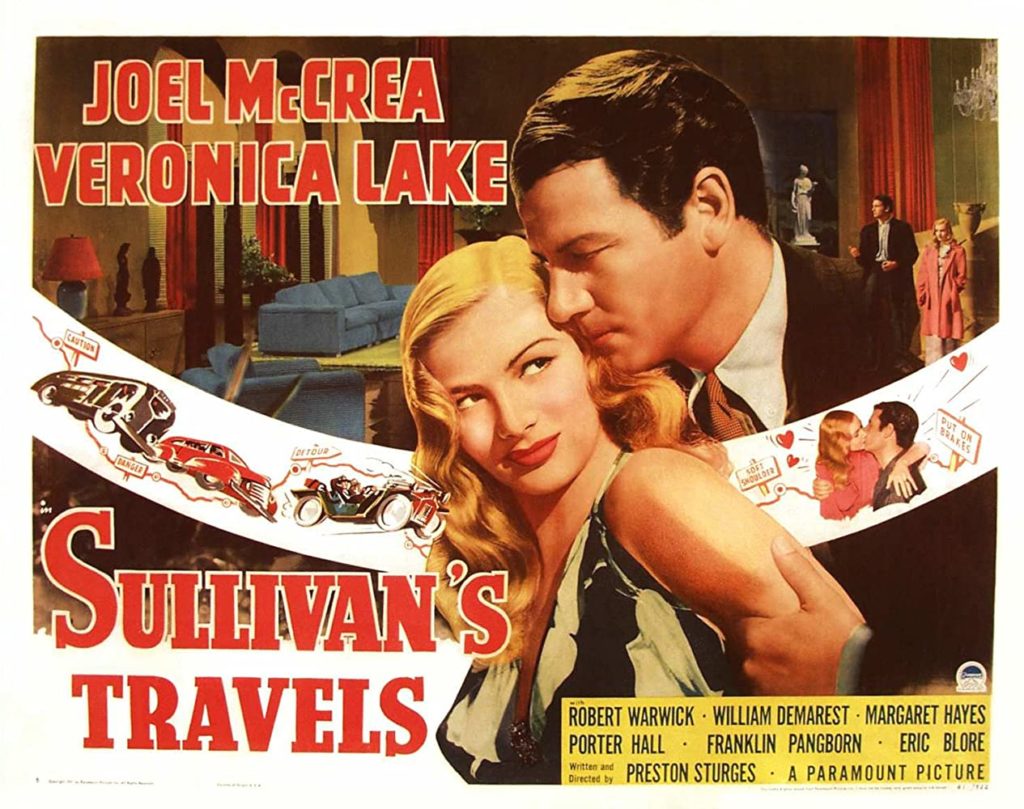 Movie poster for "Sullivan's Travels"