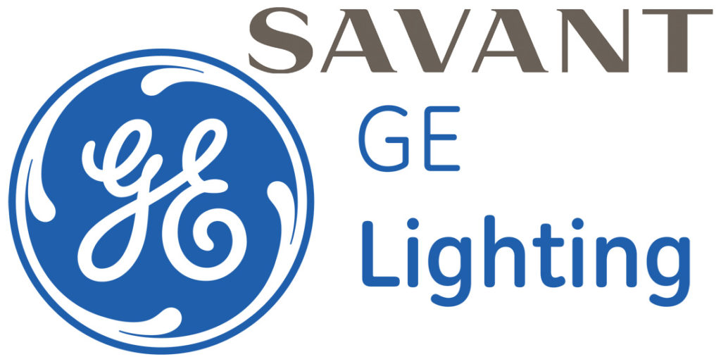 Savant and GE Lighting logos