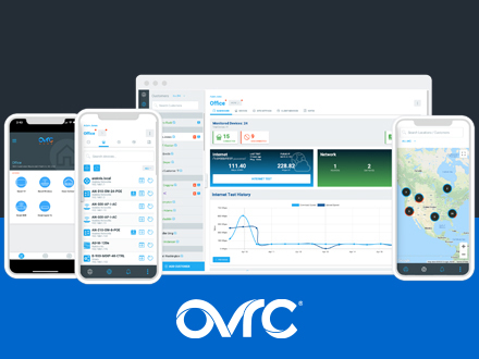 The new SnapAV OvrC platform interface is faster, more colorful and more informative