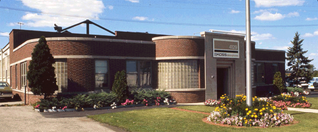 Koss Corporaton headquarters in Wisconsin