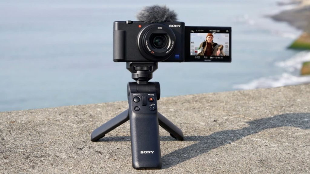 A sony camera