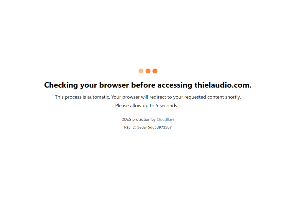this cloudflare page popped up regularly
