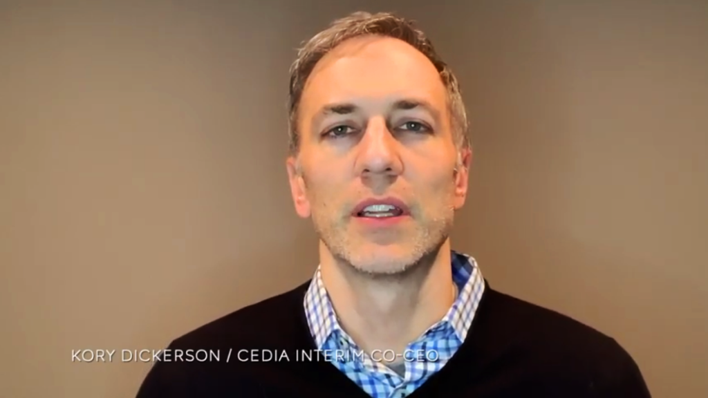 Photo of Kory Dickerson, interim co-CEO of CEDIA