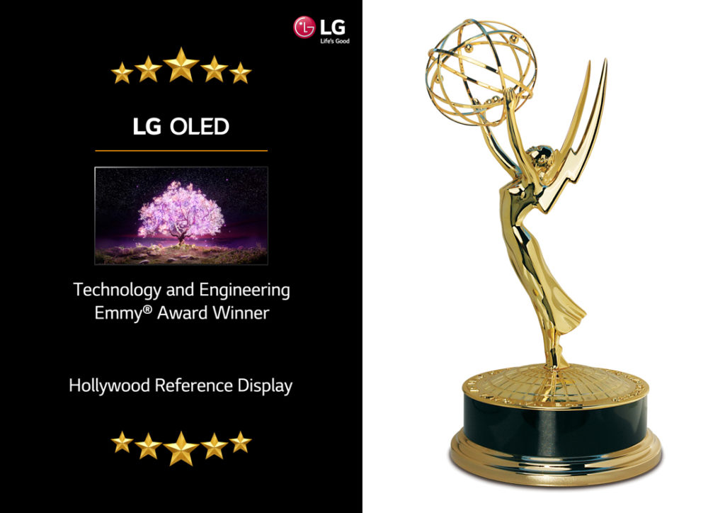 LG OLED TVs win an Emmy