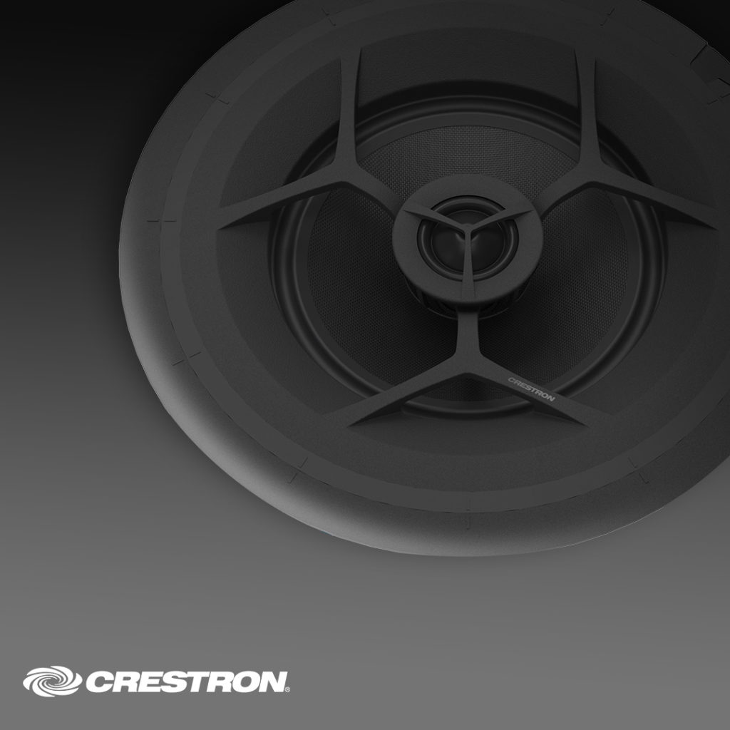 Crestron new Ultimate Series speaker produced with Origin Acoustics