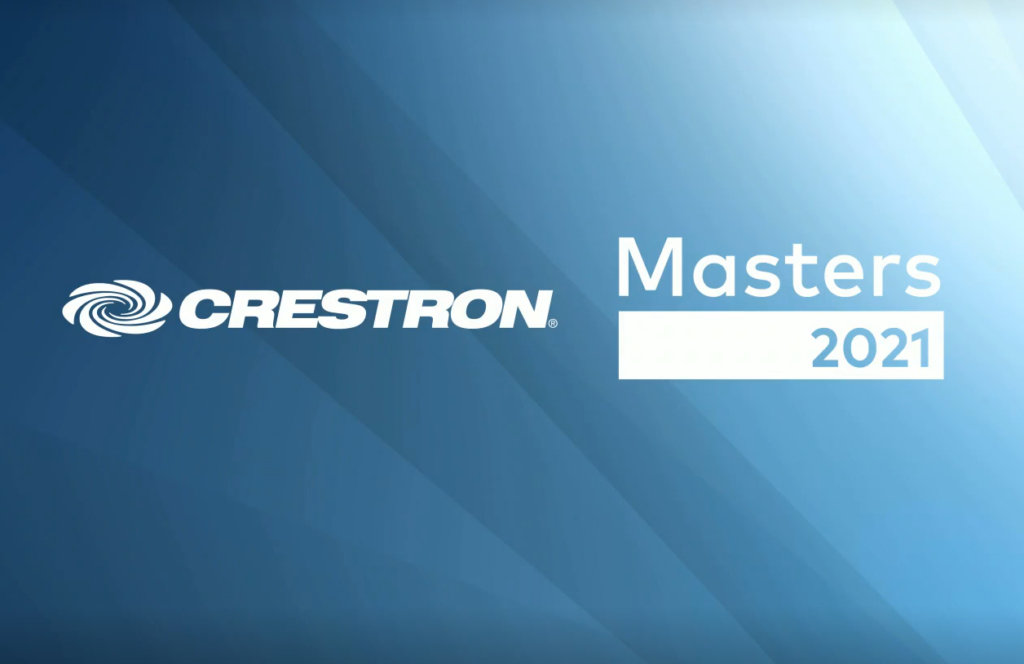 Crestron Masters 2021 title slide