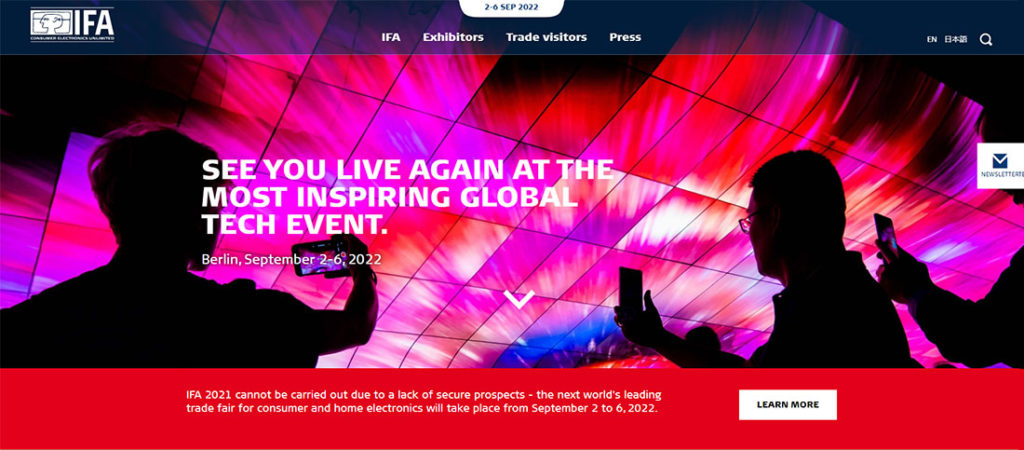 IFA homepage