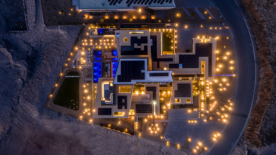 Savant Vegas Modern from the sky