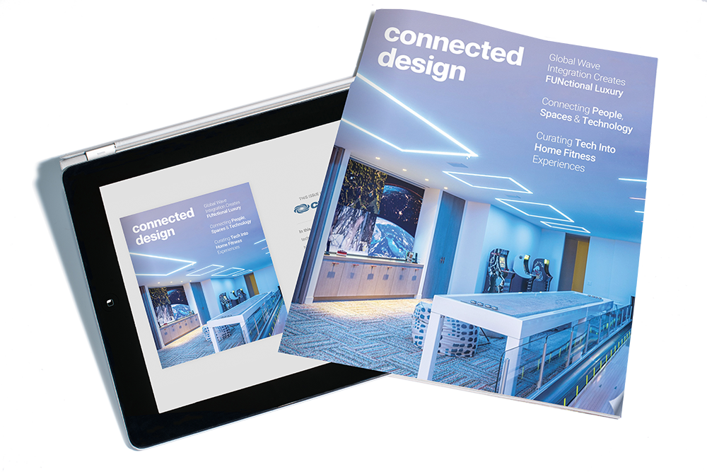 Cover of an issue of Connected Design, a CT Lab magazine
