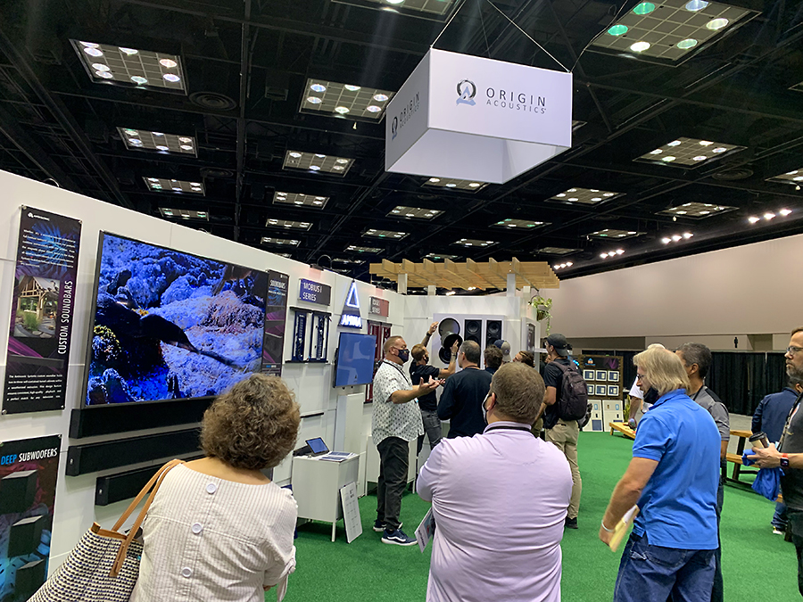 Origin Acoustics booth
