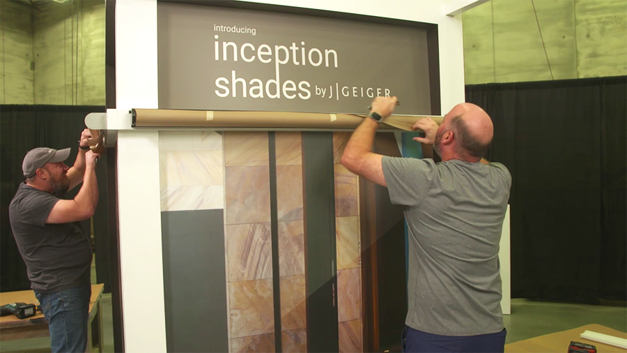 Race to install shades