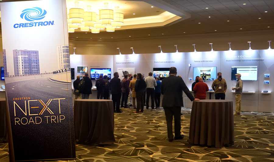 Crestron Next Road Trip Day 1 crowd