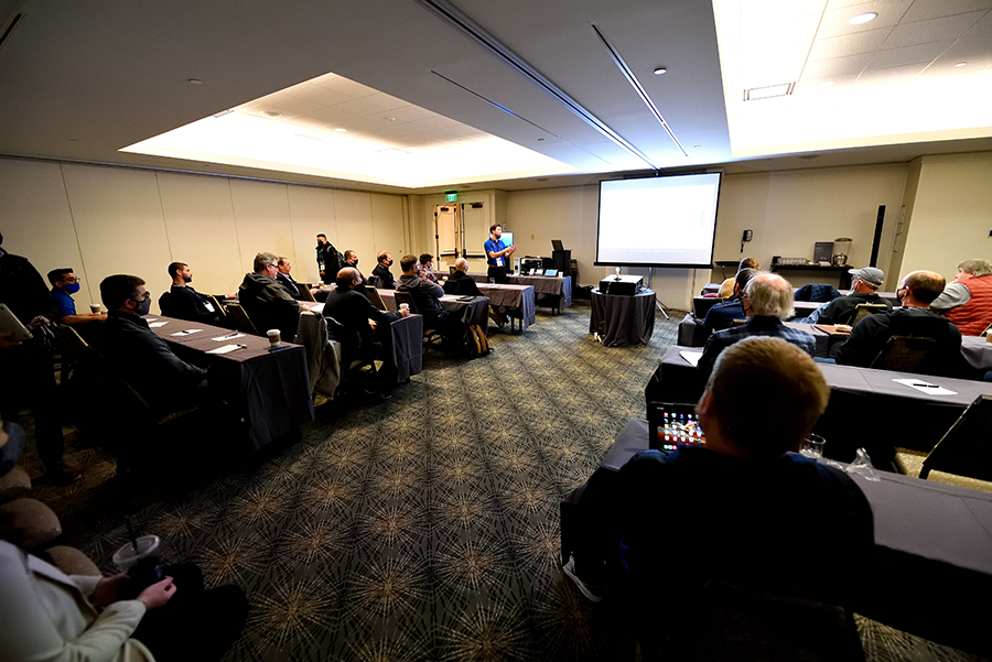 training session at the event