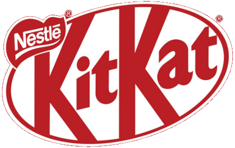 Nestle Kit Kat logo used as part of a branding study