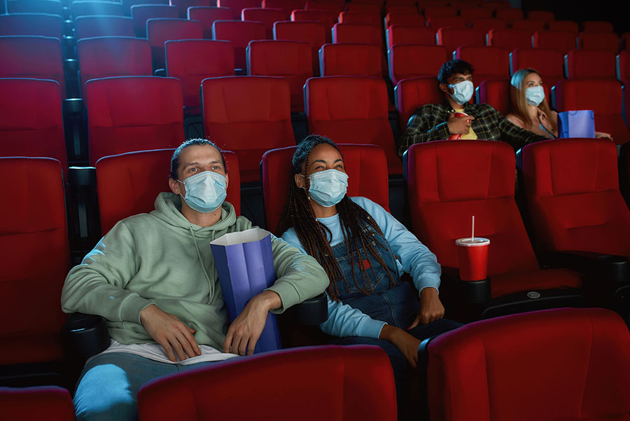 Just about half of moviegoers are back in the theater