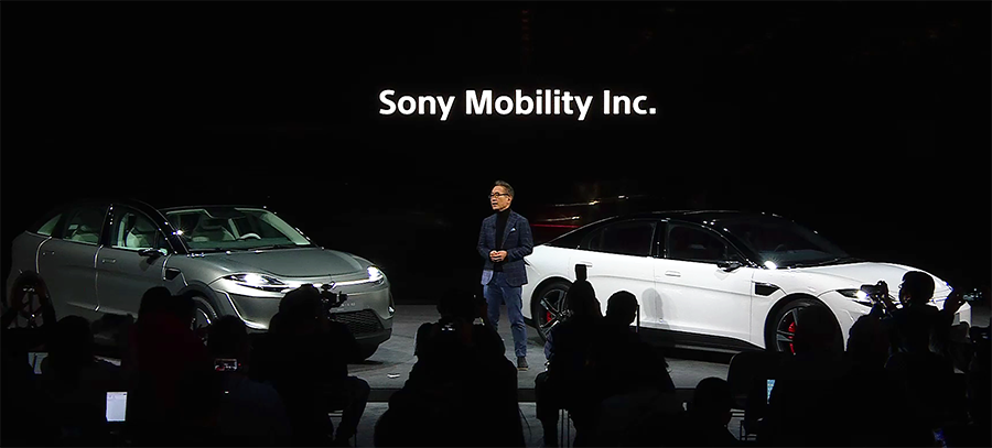 Sony introduces its new car project with Honda