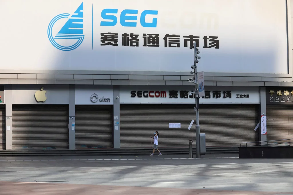Shutdowns in Shenzhen China threaten the supply chain
