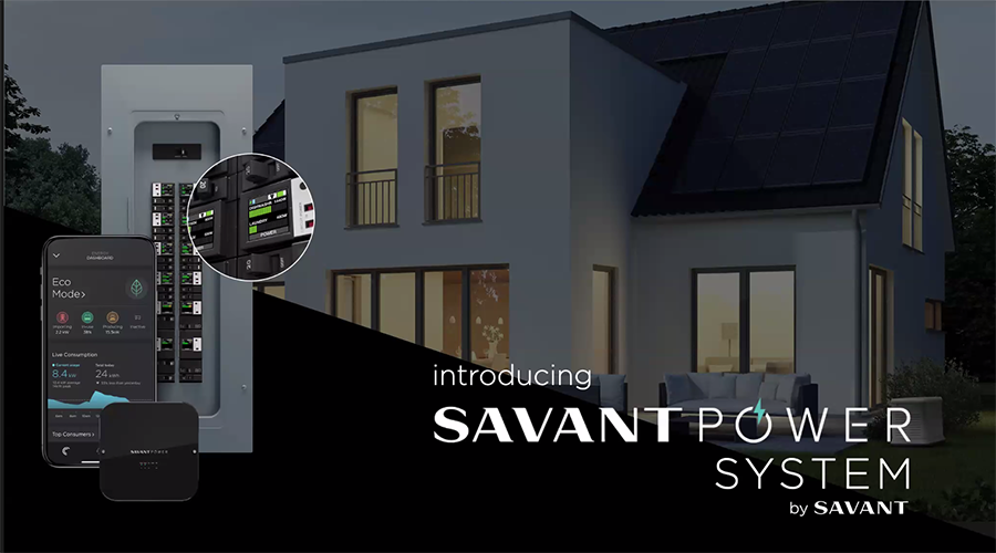 Selling Savant Power System products offers a smart power solution