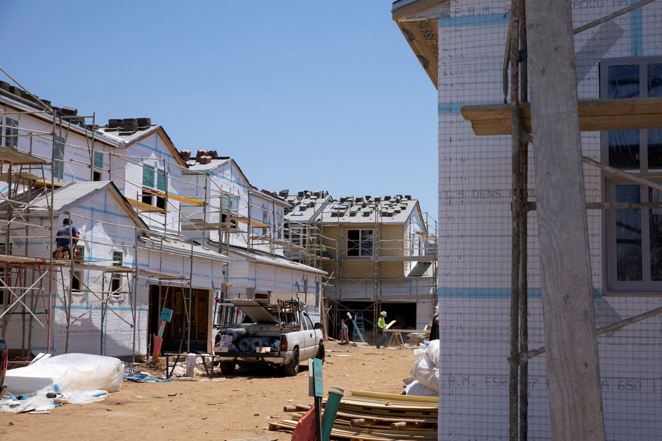 housing starts off in April; Builder sentiment slides
