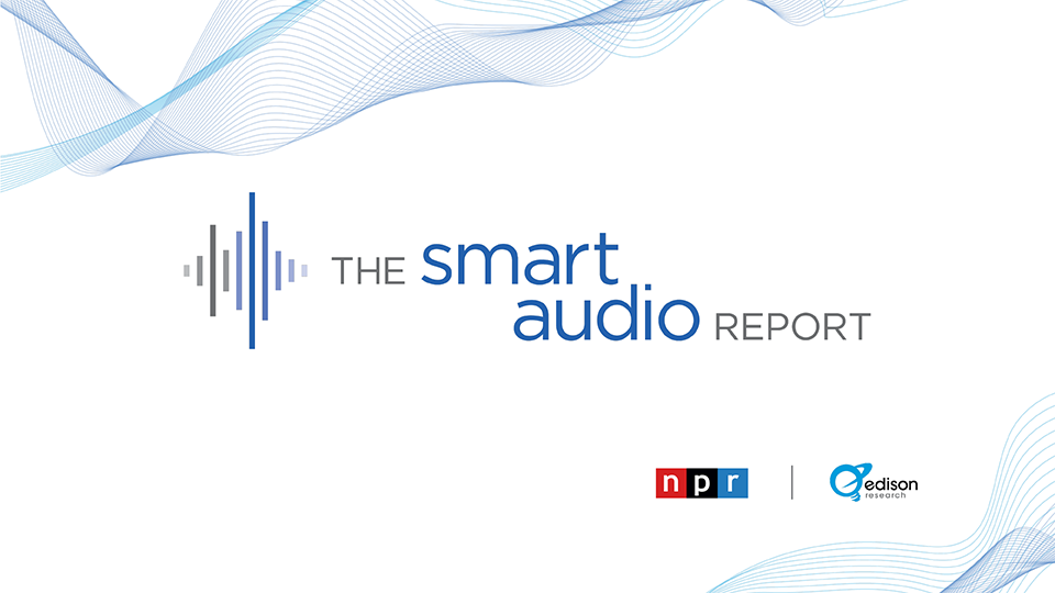 cover page of the smart audio report