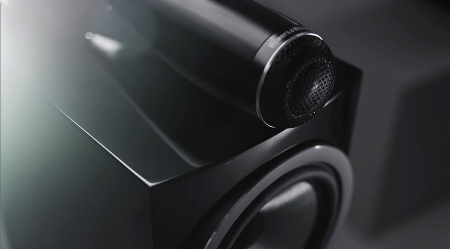 Bowers & Wilkins popular tweeter-on-top technology