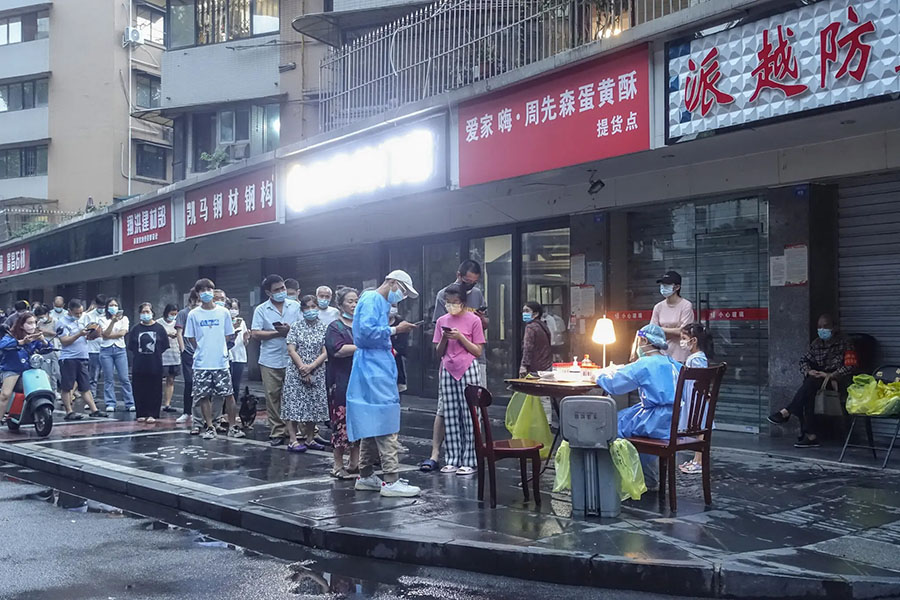 The supply chain recovery threatened w/new China COVID lockdowns